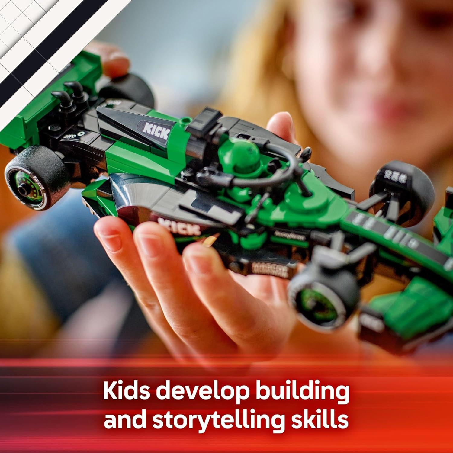 LEGO Speed Champions KICK Sauber F1 Team C44 - Juguete 259 Piezas