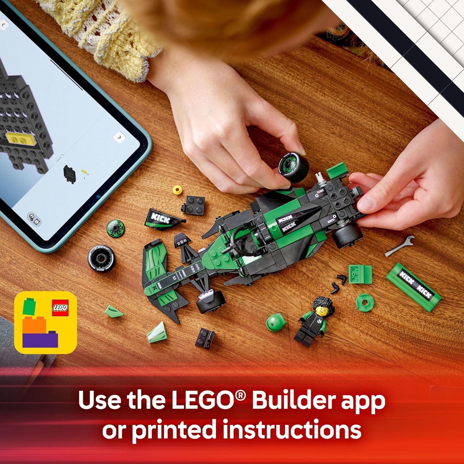 LEGO Speed Champions KICK Sauber F1 Team C44 - Juguete 259 Piezas