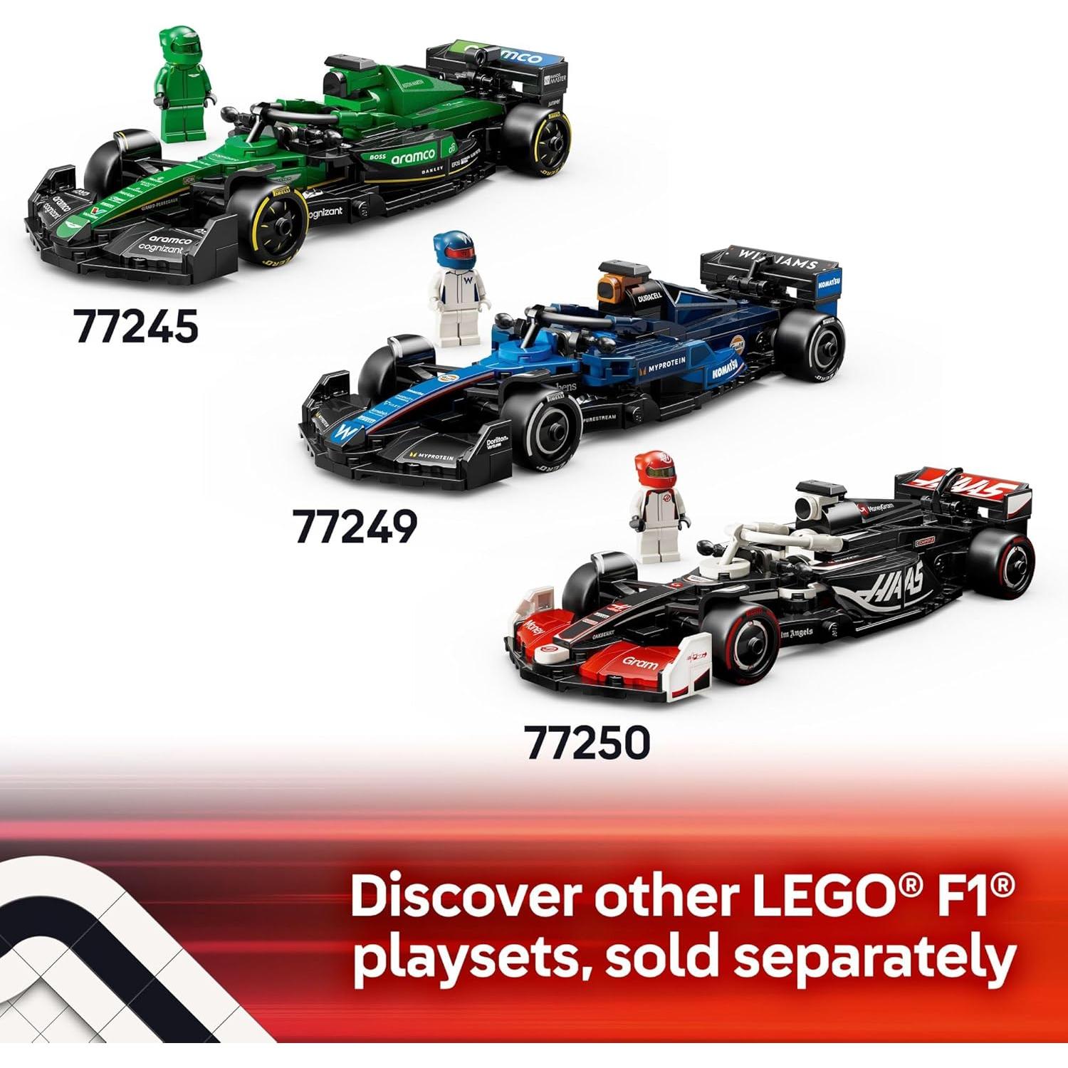 LEGO Speed Champions KICK Sauber F1 Team C44 - Juguete 259 Piezas
