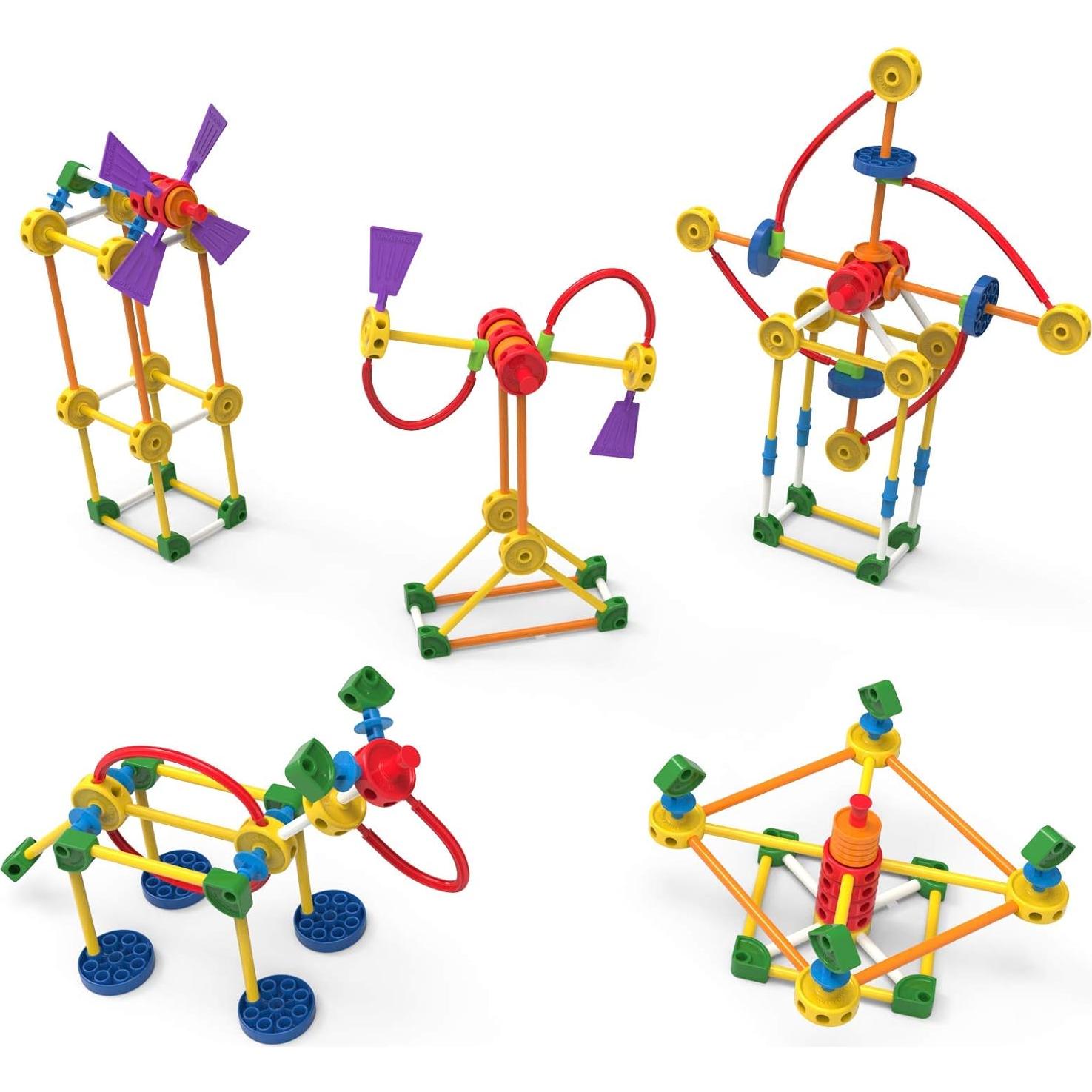 Set de Construcción Tinkertoy - 100 Piezas - Lata Retro