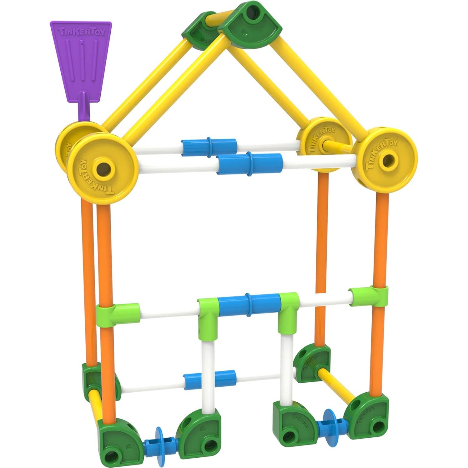 Set de Construcción Tinkertoy - 100 Piezas - Lata Retro