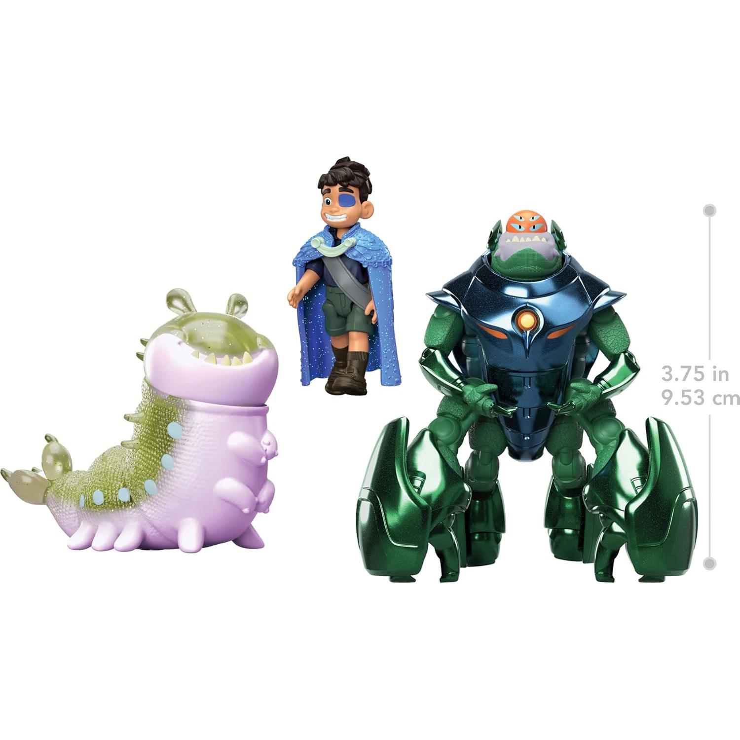 Figuras de acción Mattel Disney Pixar Elio Cuentacuentos 3 pcs