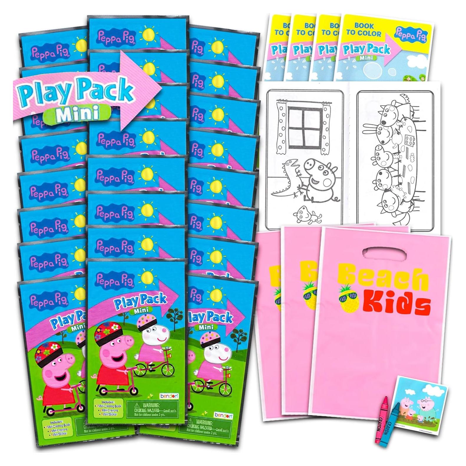 Conjunto de 24 Mini Favoritos de Fiesta Peppa Pig
