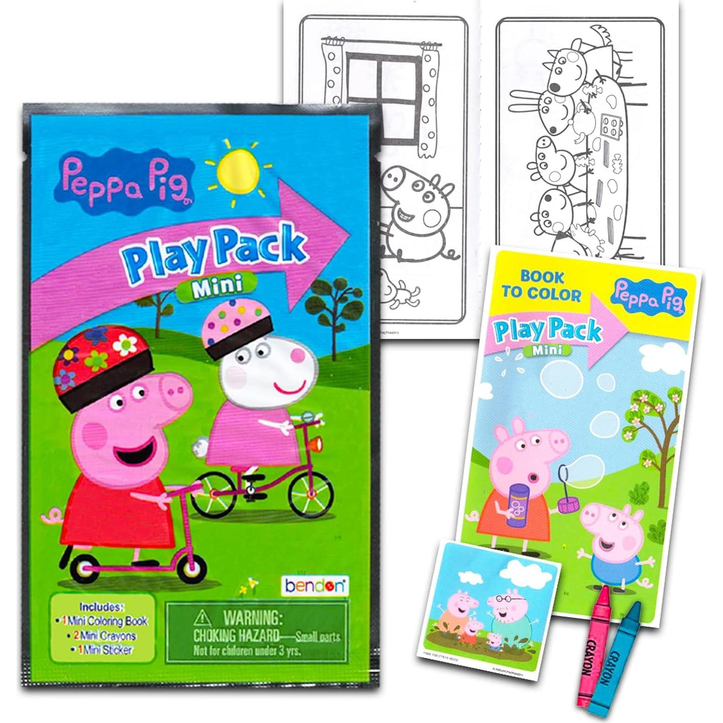 Conjunto de 24 Mini Favoritos de Fiesta Peppa Pig