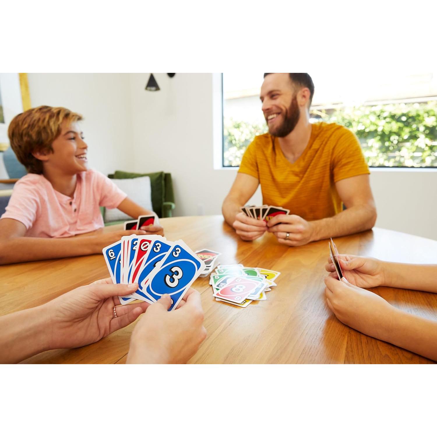 Juego de Cartas UNO Mattel 108 cartas para 10 jugadores