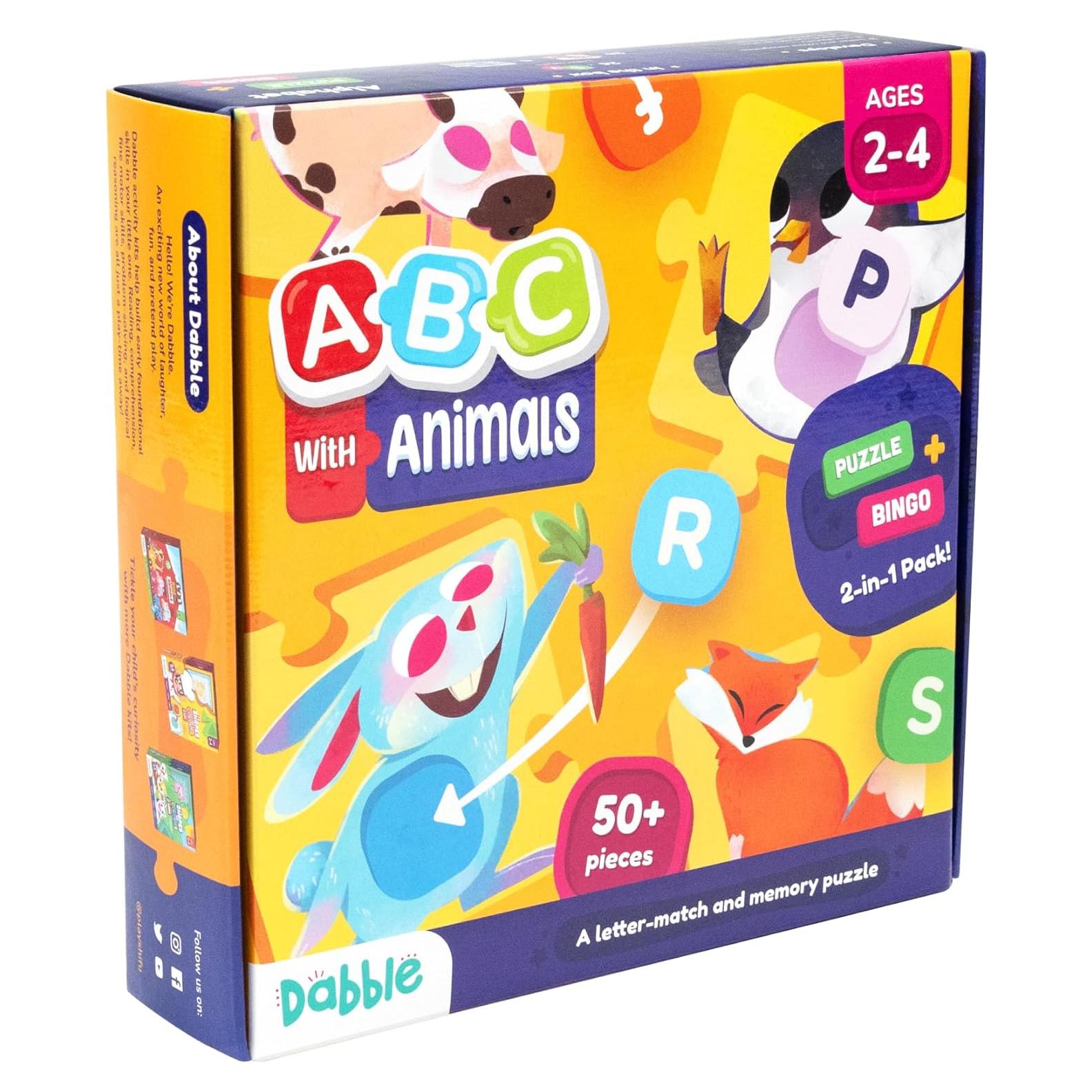 Rompecabezas ABC LoveDabble para Niños 2-4 Años - 26 Piezas