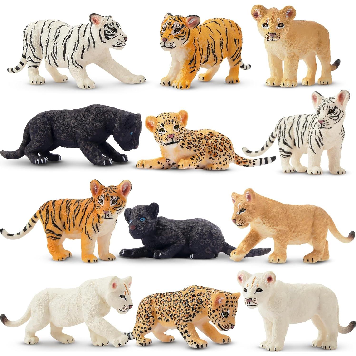 Set de Figuras de Animales Safari Toymany 18 Piezas Realistas