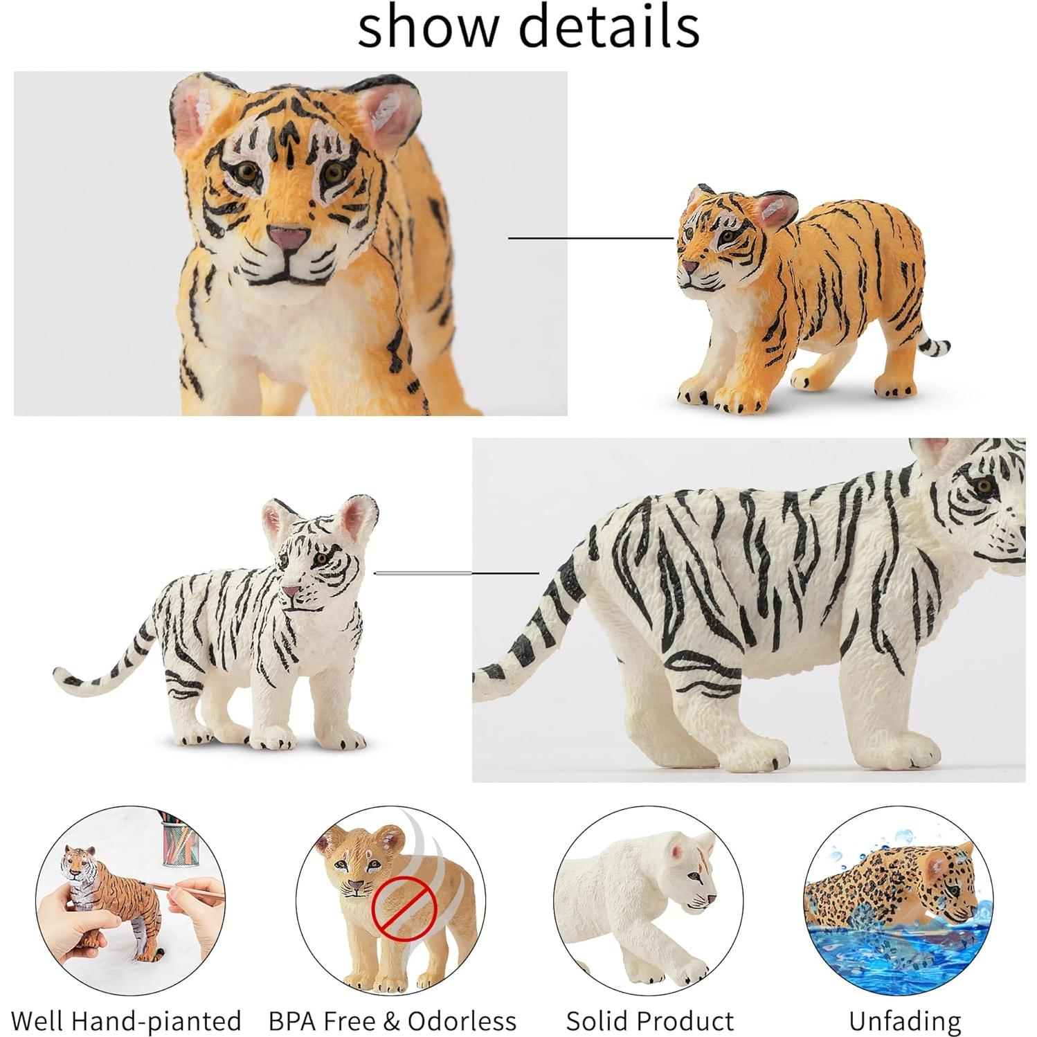 Set de Figuras de Animales Safari Toymany 18 Piezas Realistas