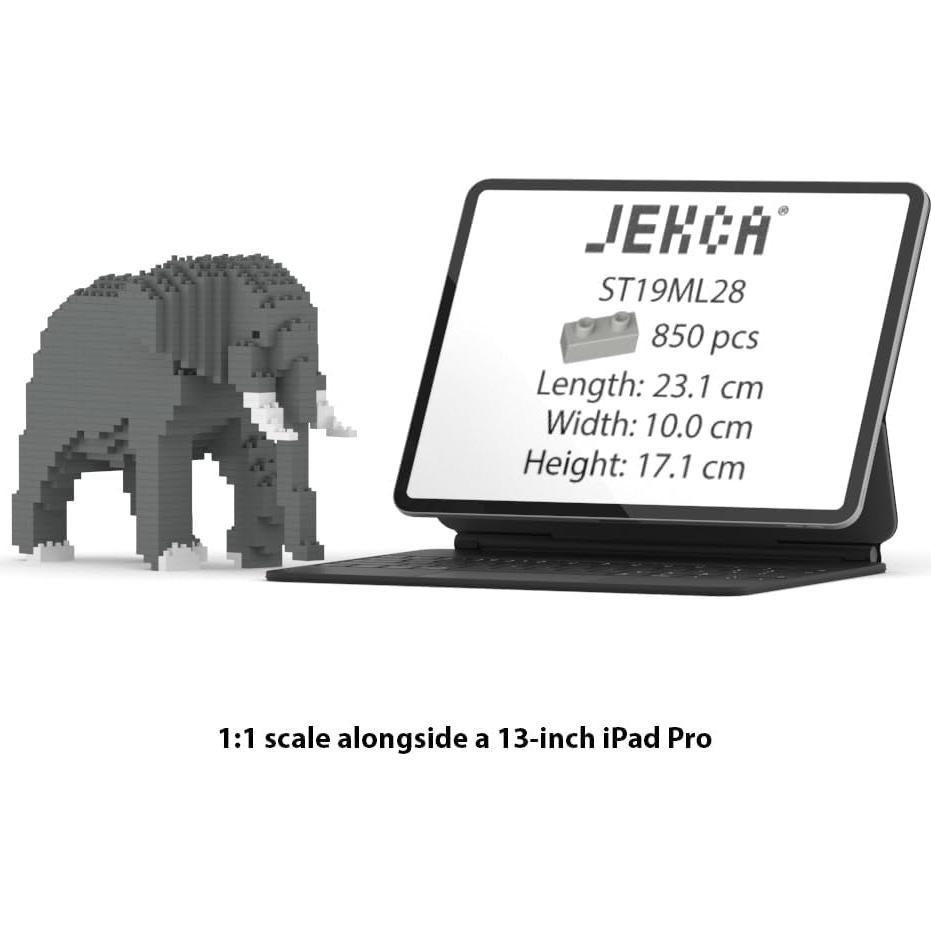 Bloques de Construcción JEKCA Elefante 03S 850 Piezas 14+