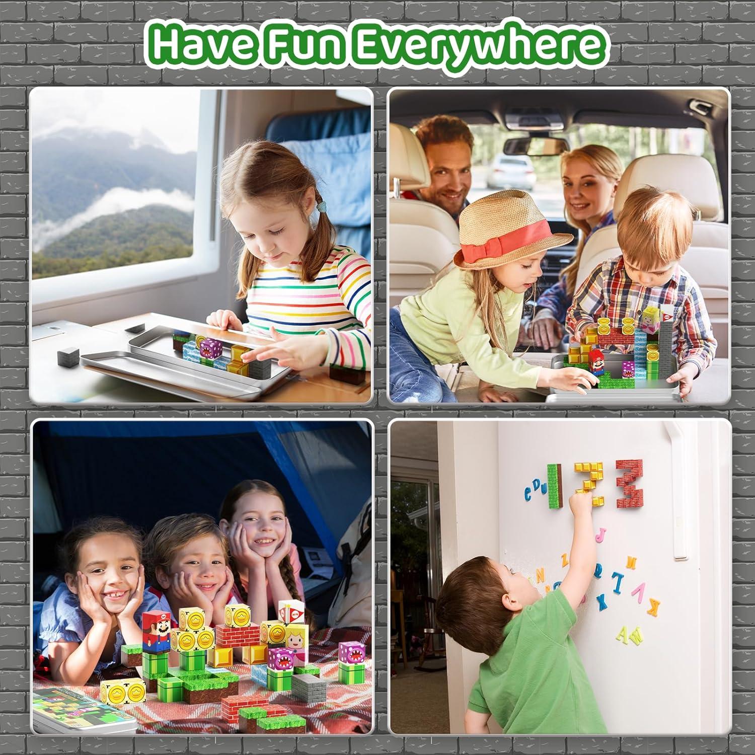 Juguetes de Viaje Magnéticos de Animales de Granja 35PCS