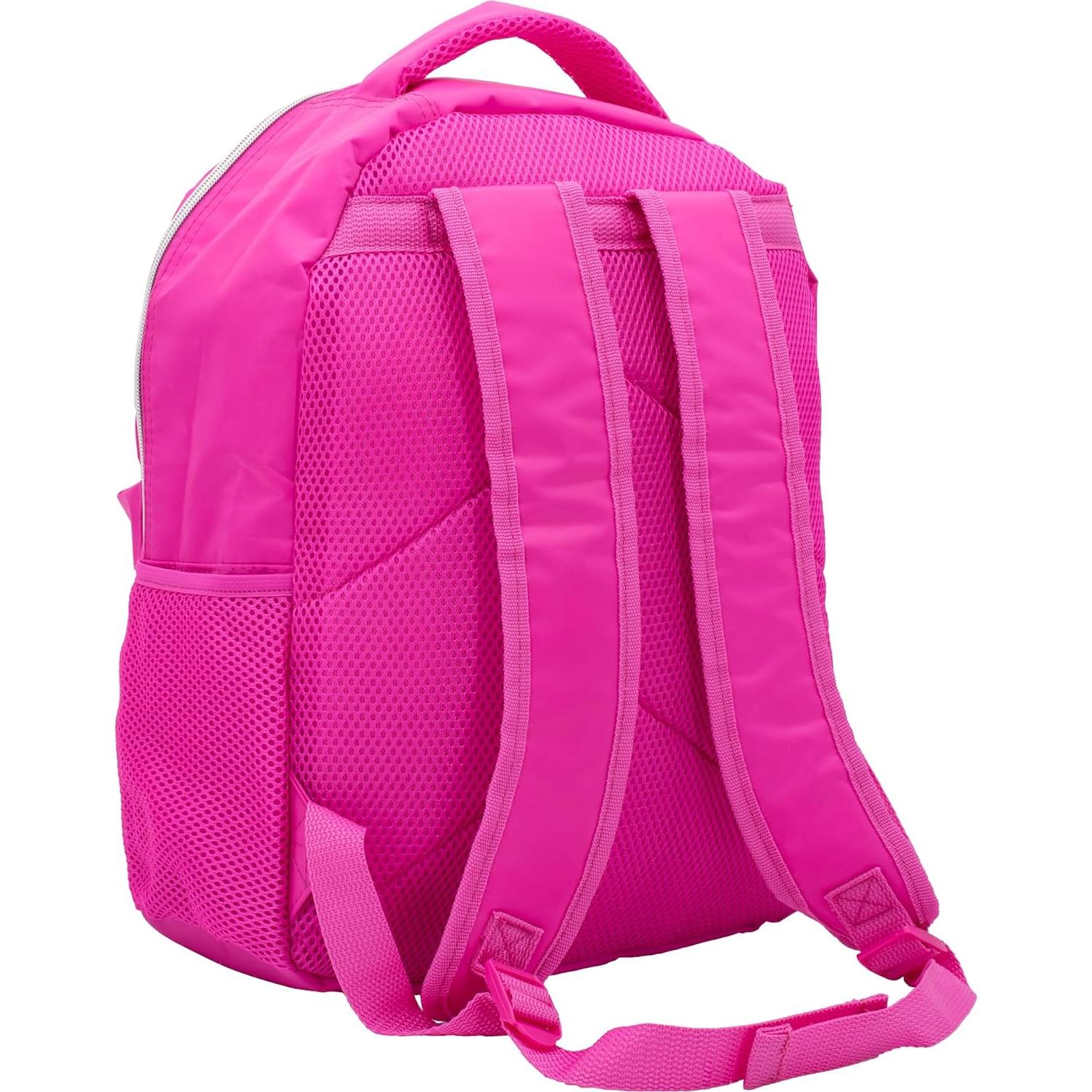 Mochila Escolar Barbie Rosa 40.6 cm con Logo Bordado