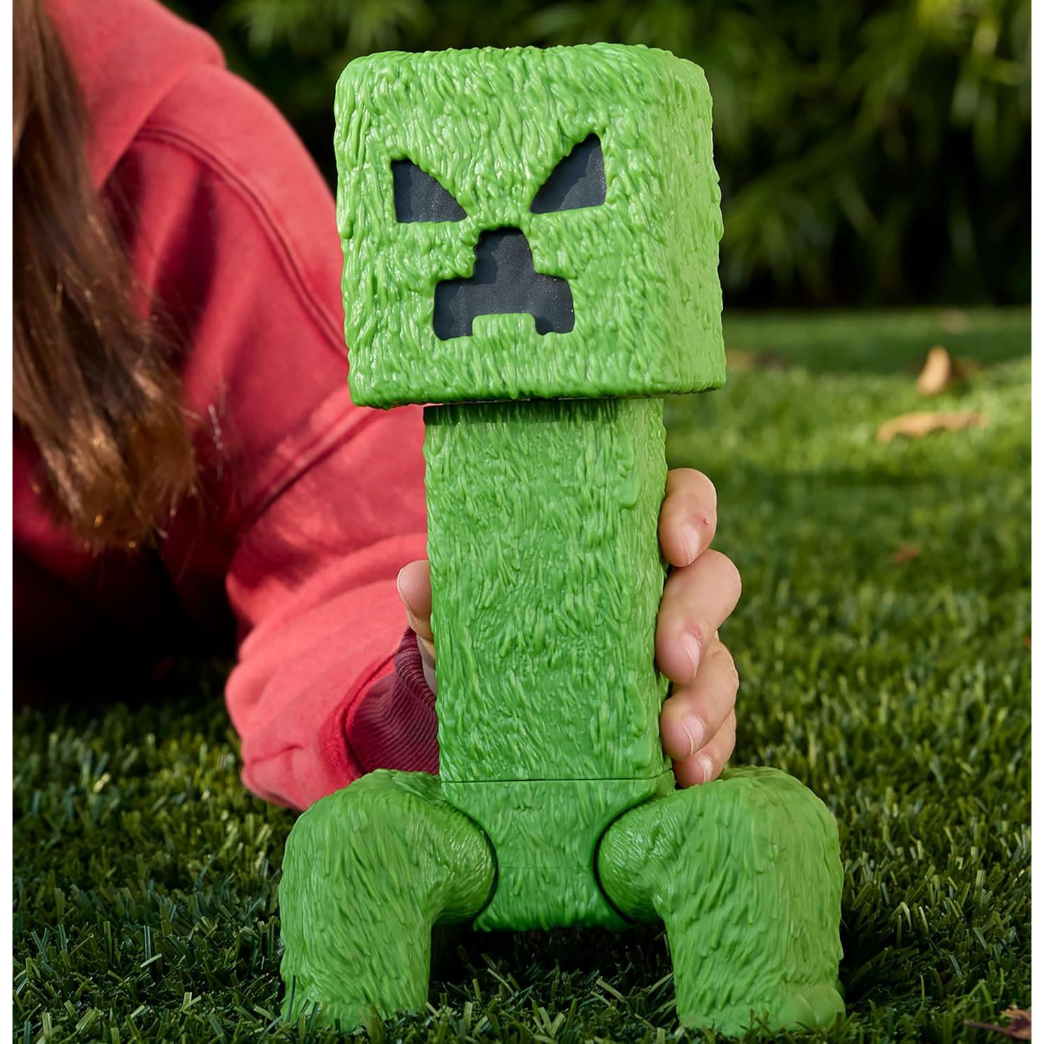 Figura de acción Mattel Minecraft Creeper 30,48 cm posable