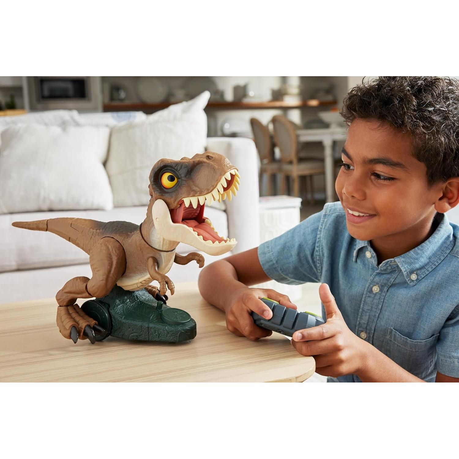 Dinosaurio RC Mattel T. rex Frenético 40.6 cm con Sonido