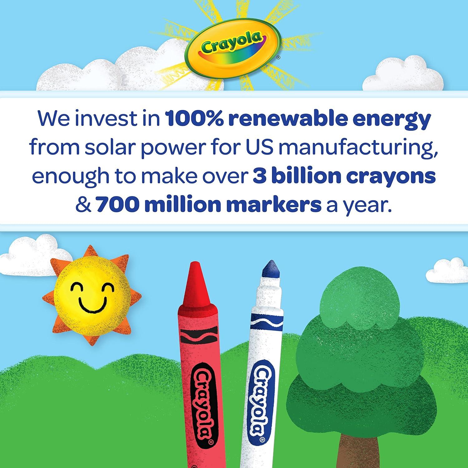 Marcadores de Sello Lavables Crayola 10 Piezas Multicolor