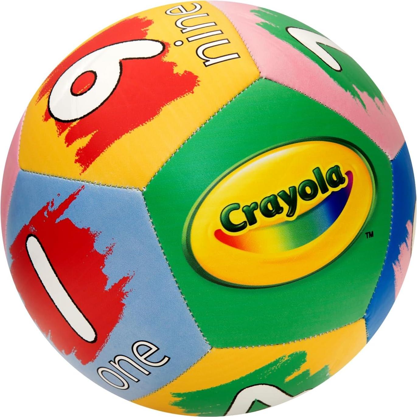 Balón de Fútbol Interactivo Crayola 5" para Colorear