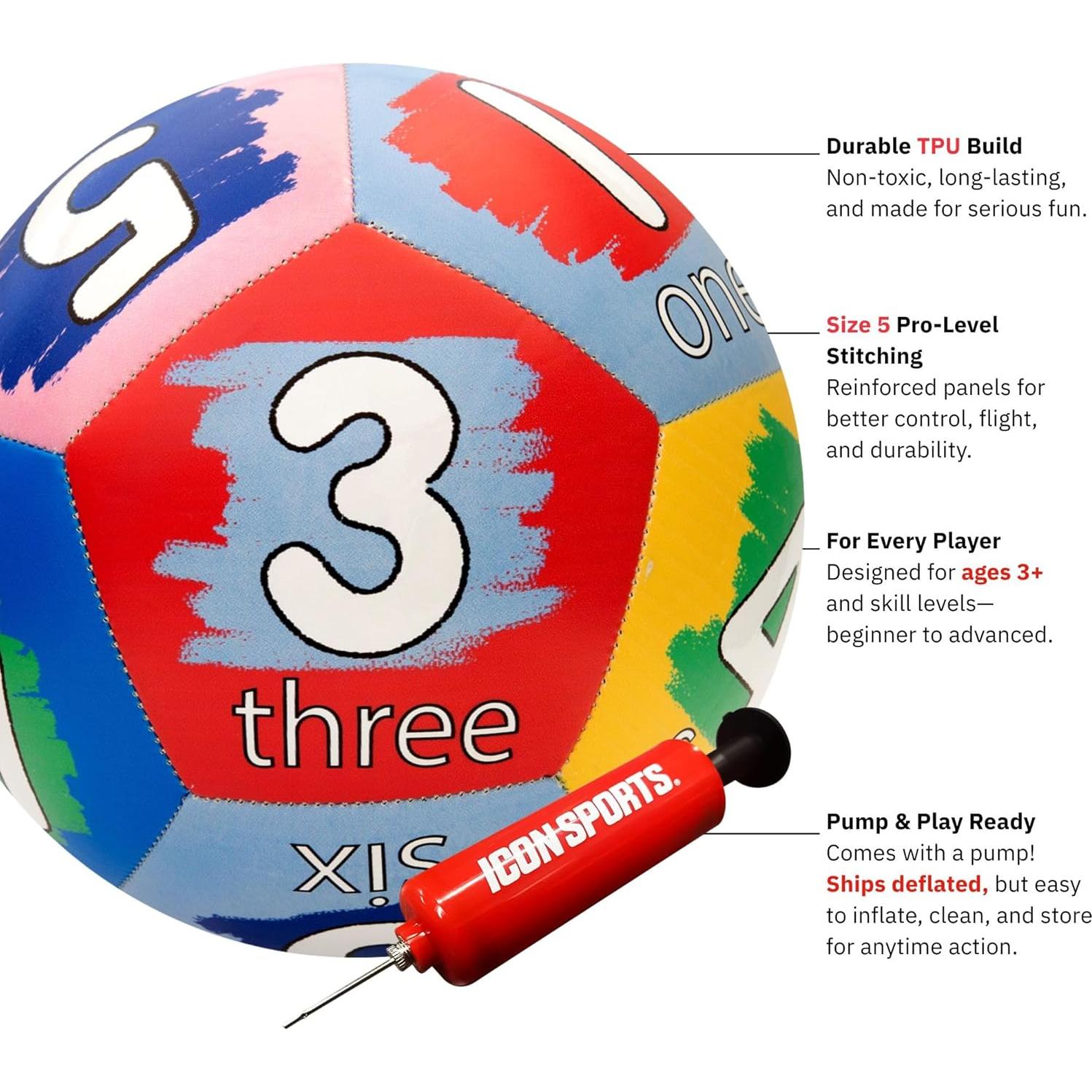 Balón de Fútbol Interactivo Crayola 5" para Colorear