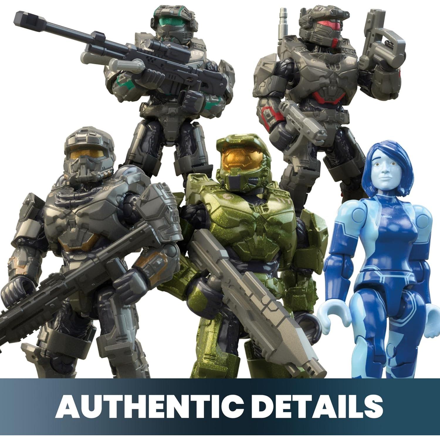 Vehículo Warthog FLEETCOM Halo La Serie 462 Piezas