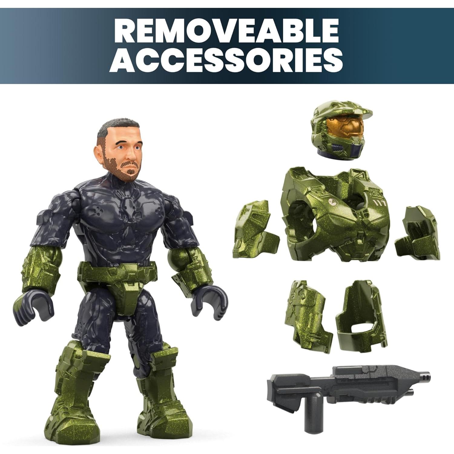 Vehículo Warthog FLEETCOM Halo La Serie 462 Piezas