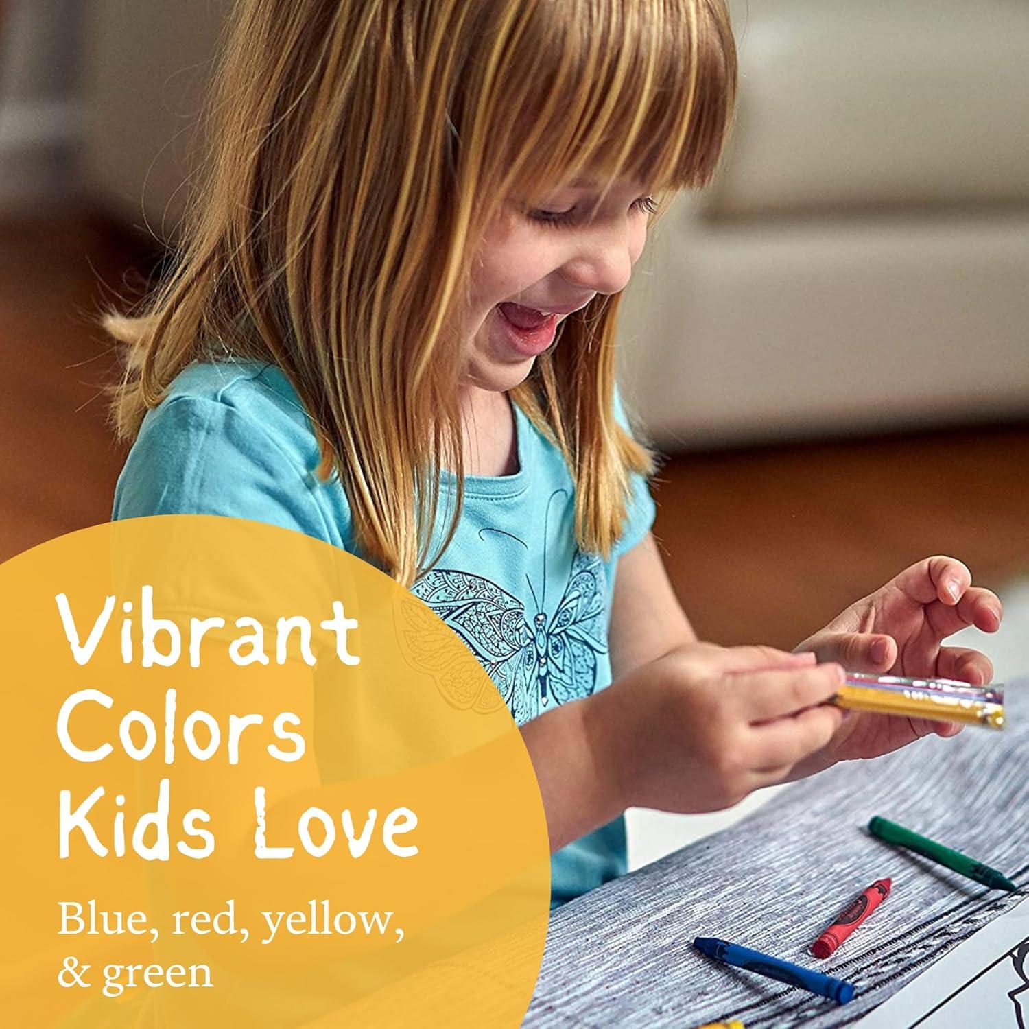 CrayonKing 50 Juegos de 4 Paquetes de Crayones No Tóxicos