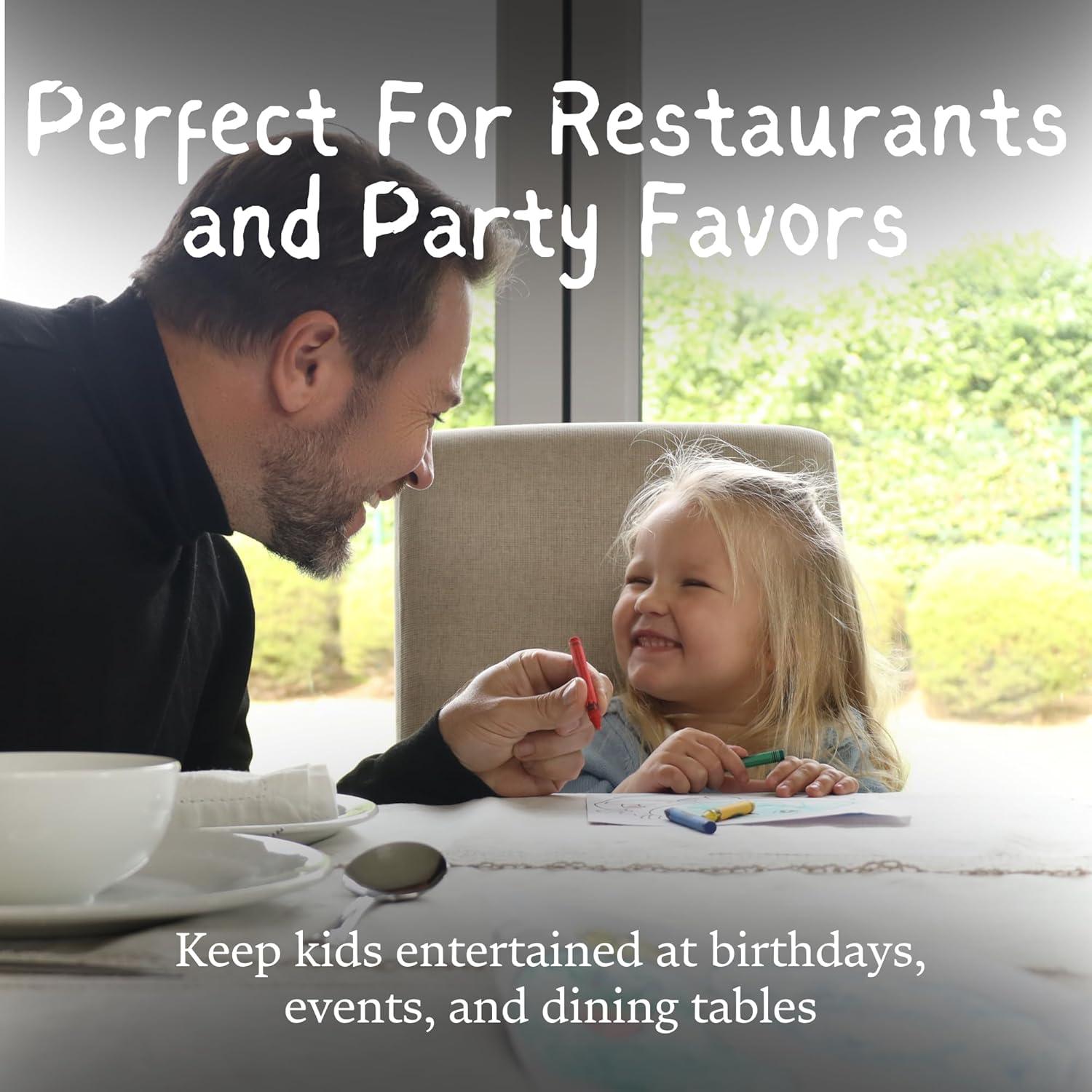 CrayonKing 50 Juegos de 4 Paquetes de Crayones No Tóxicos