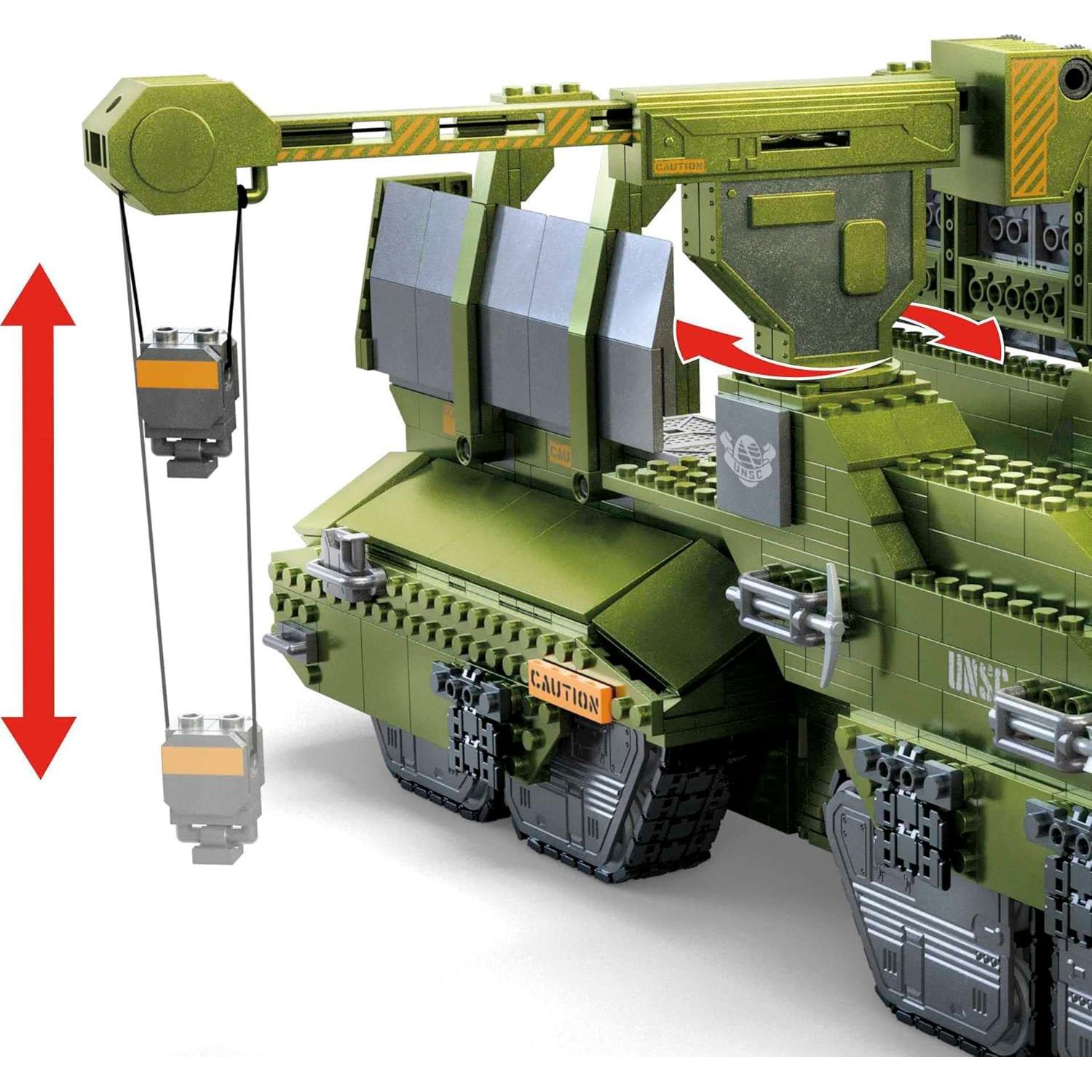 Set de Construcción MEGA Halo UNSC Elephant 2041 Piezas