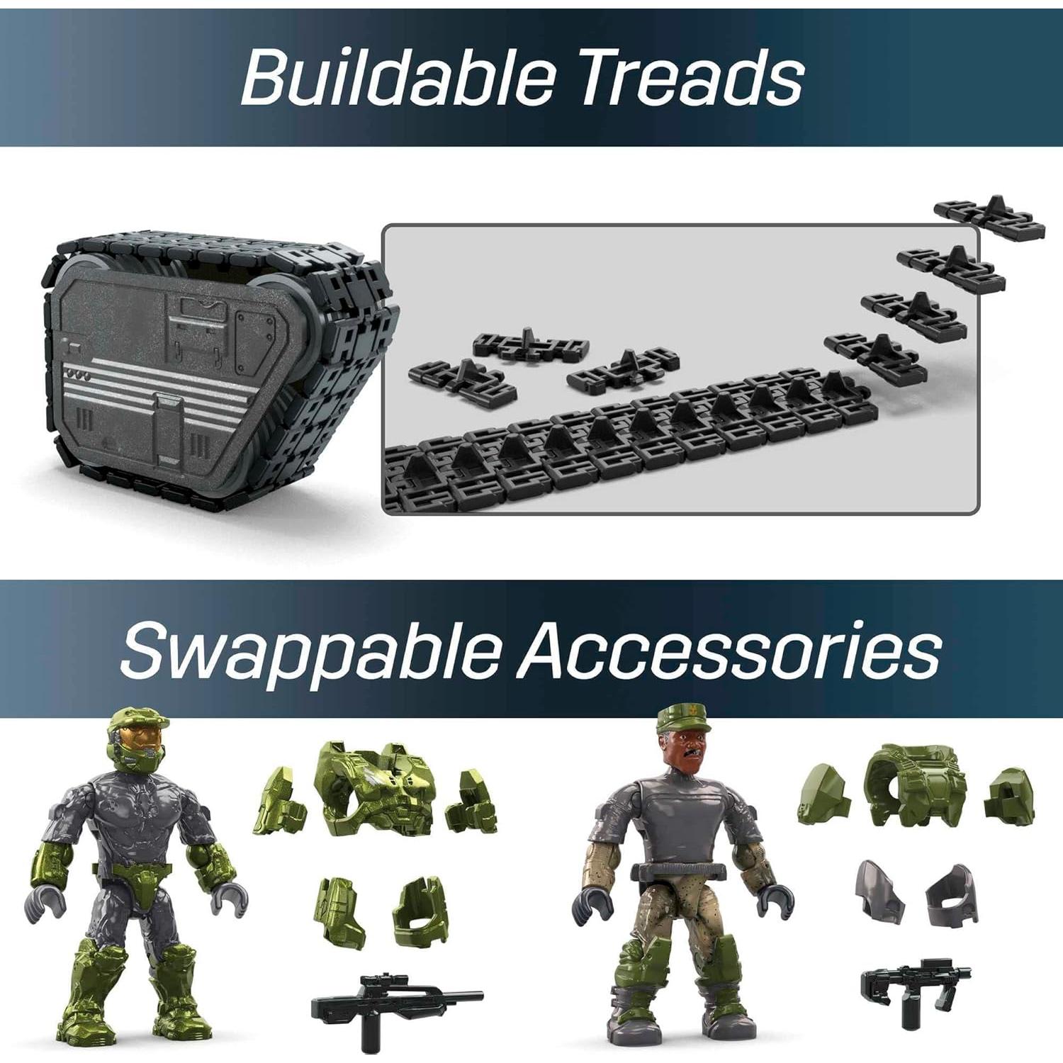 Set de Construcción MEGA Halo UNSC Elephant 2041 Piezas