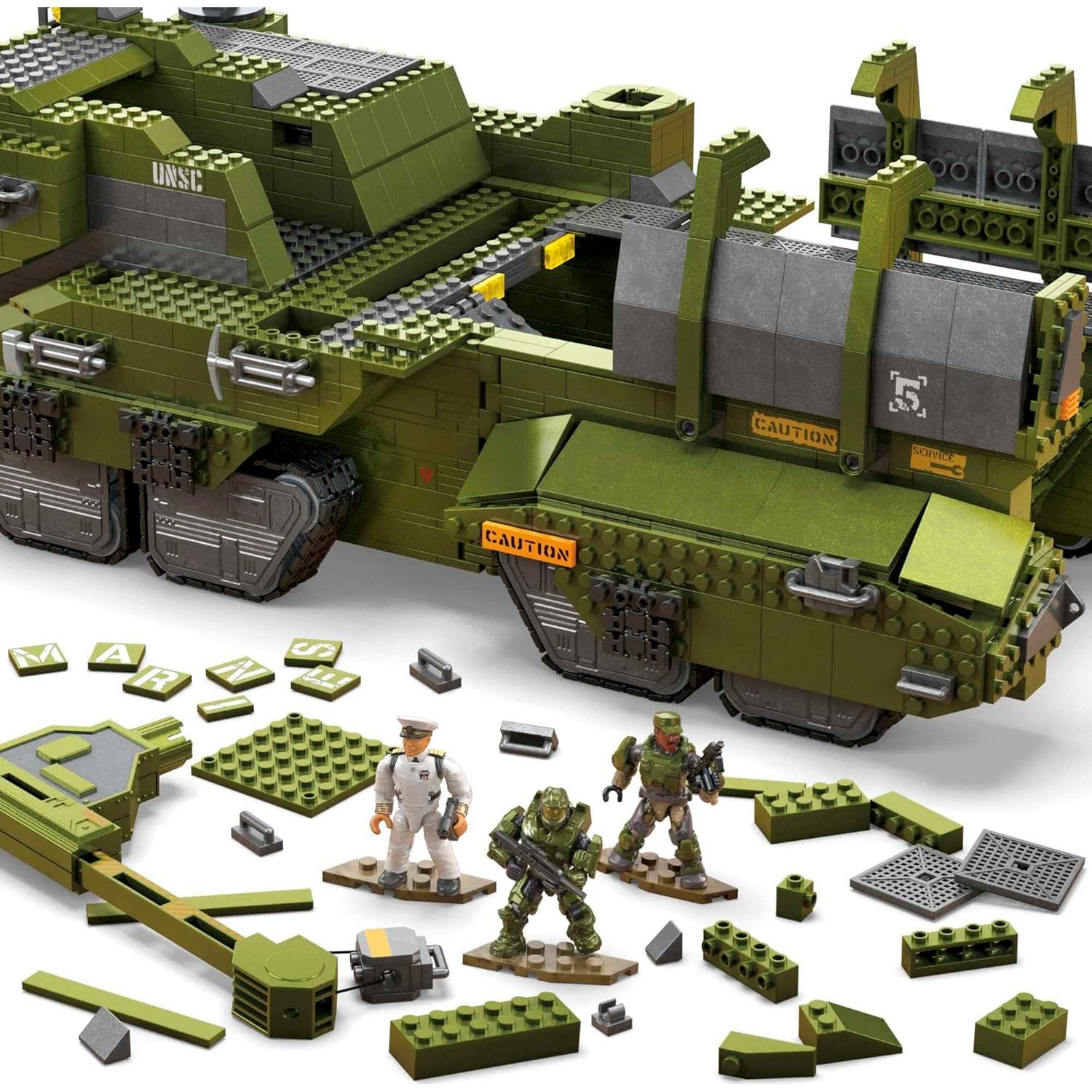 Set de Construcción MEGA Halo UNSC Elephant 2041 Piezas