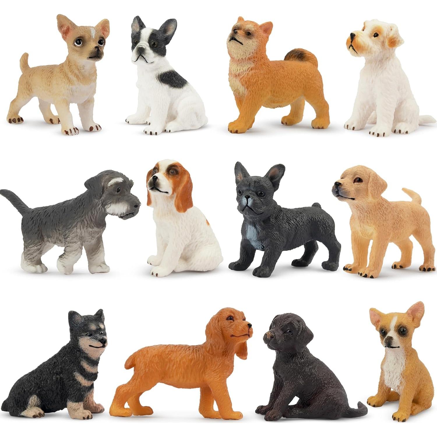 Set de Figuras de Gato y Perro Toymany 20 Piezas Educativas