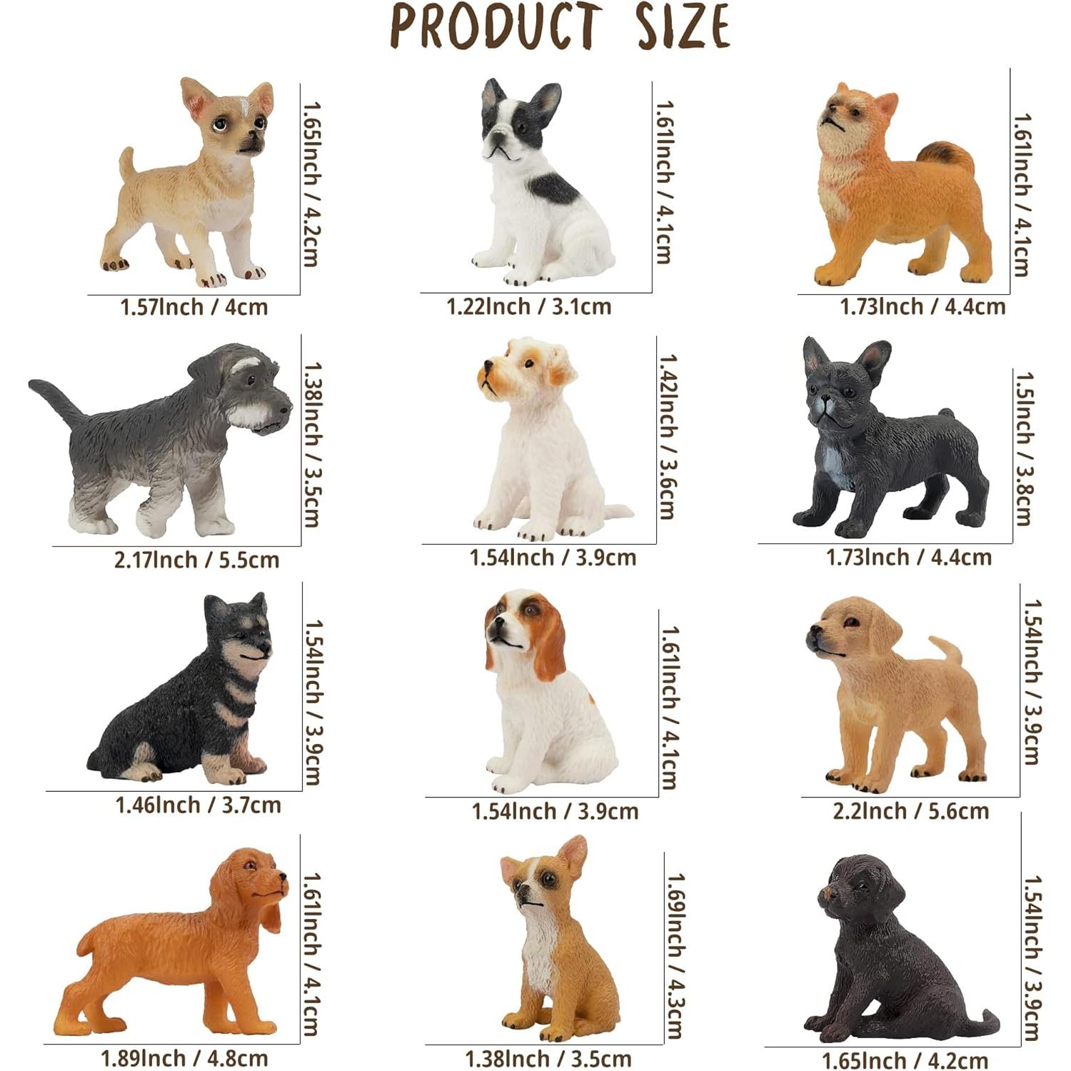 Set de Figuras de Gato y Perro Toymany 20 Piezas Educativas