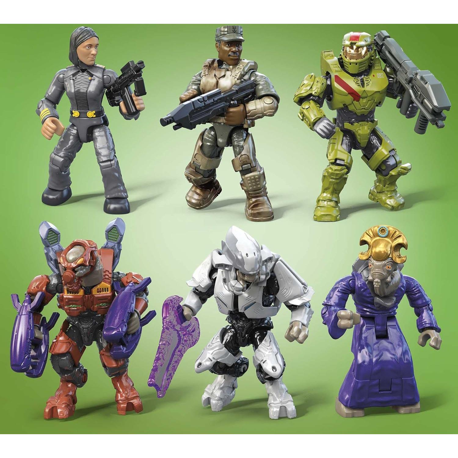 Mega Construx Halo Set 20 Aniversario 20 Figuras 352 Piezas
