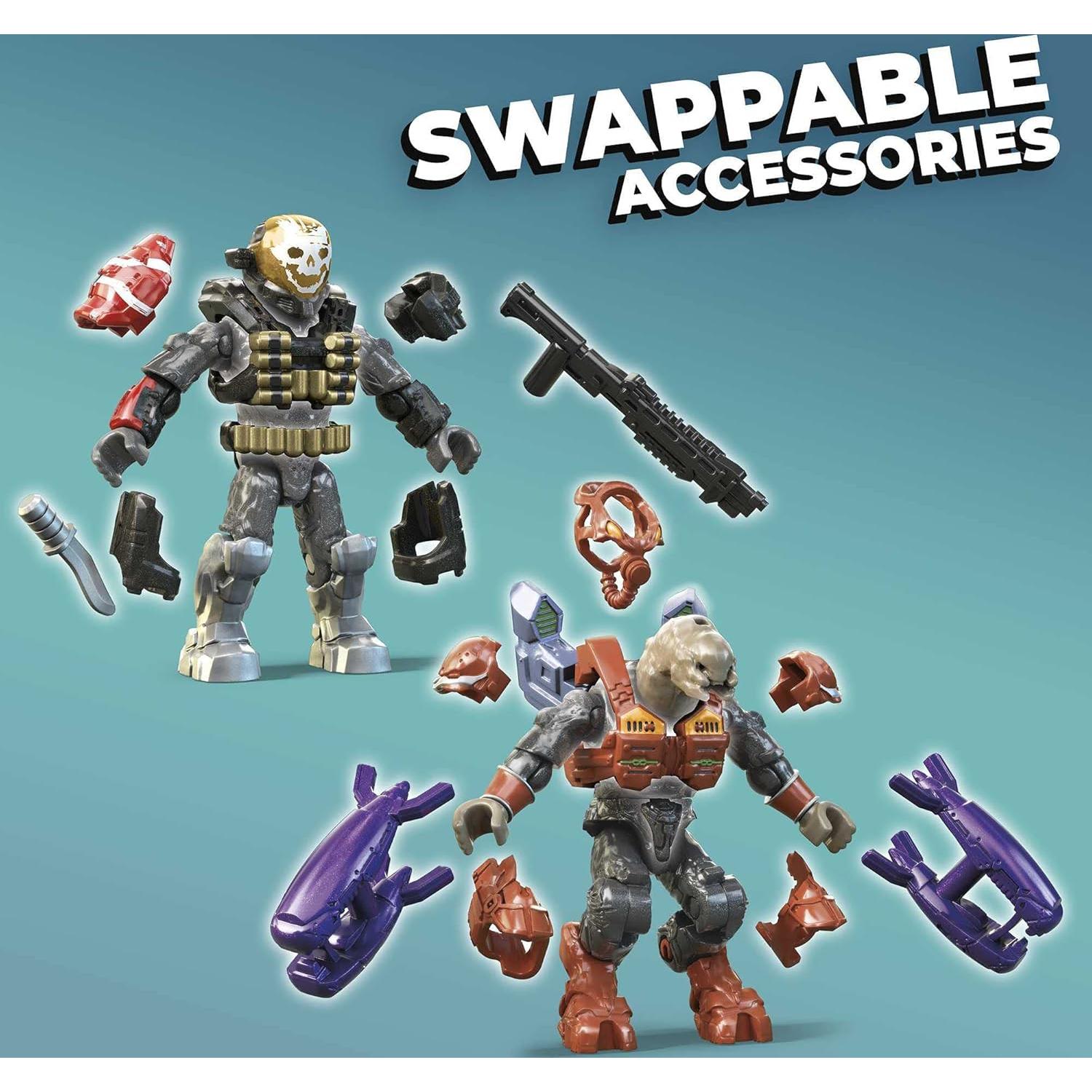 Mega Construx Halo Set 20 Aniversario 20 Figuras 352 Piezas