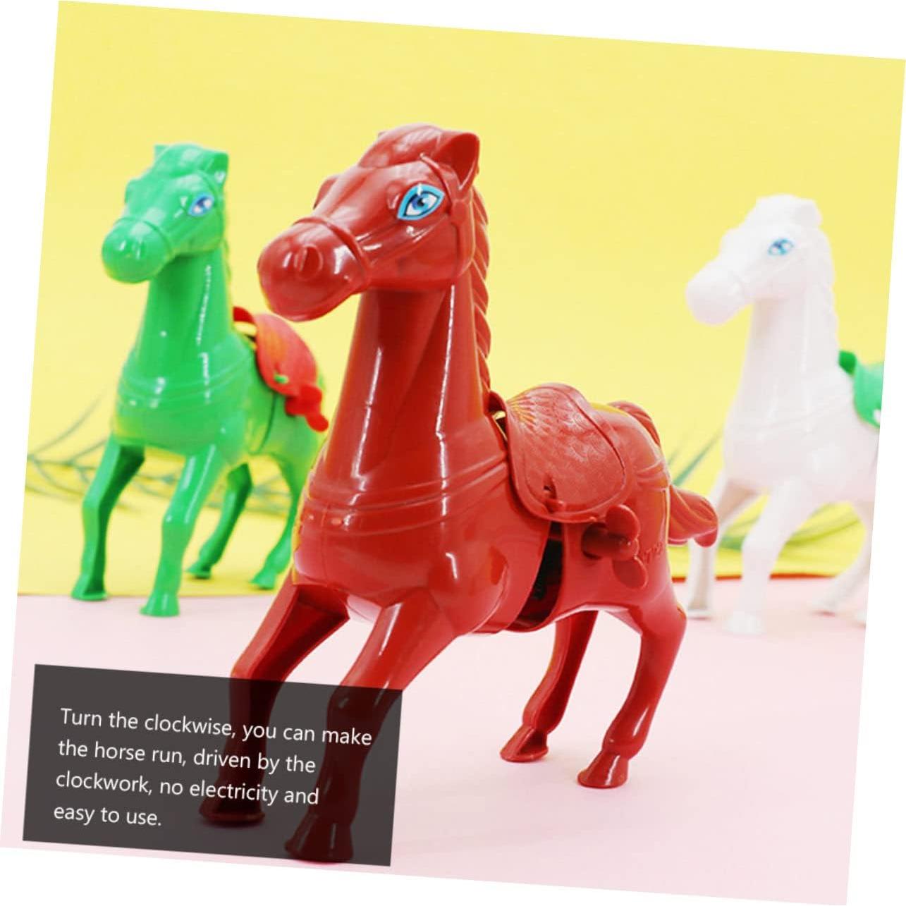 5 Juguetes de Caballo de Cuerda ORFOFE para Niños 3+