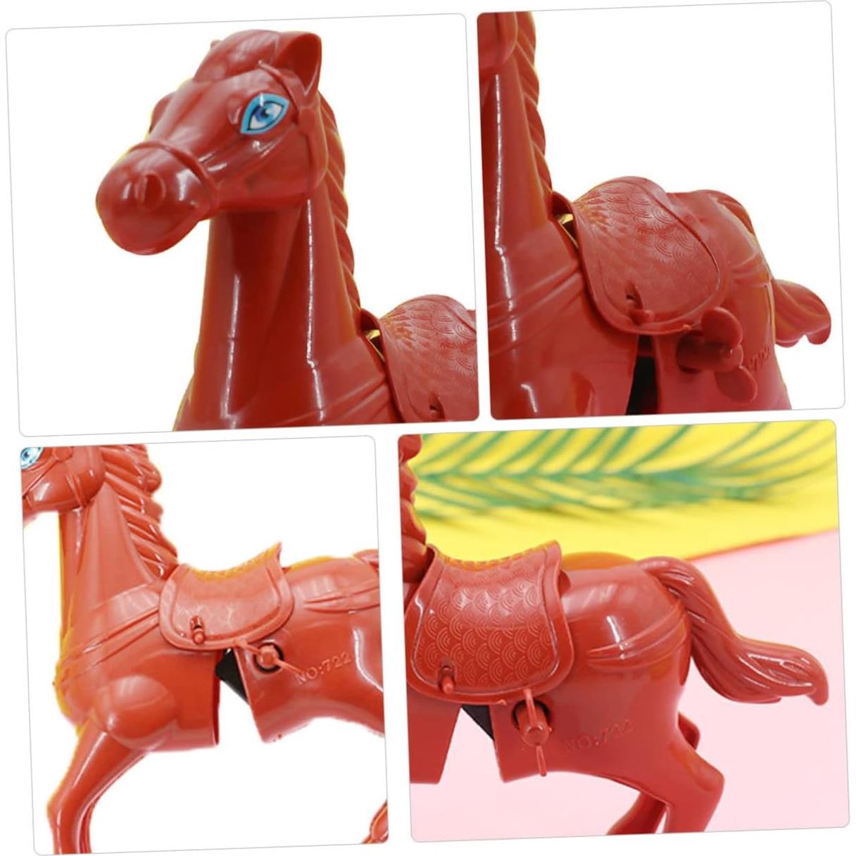 5 Juguetes de Caballo de Cuerda ORFOFE para Niños 3+