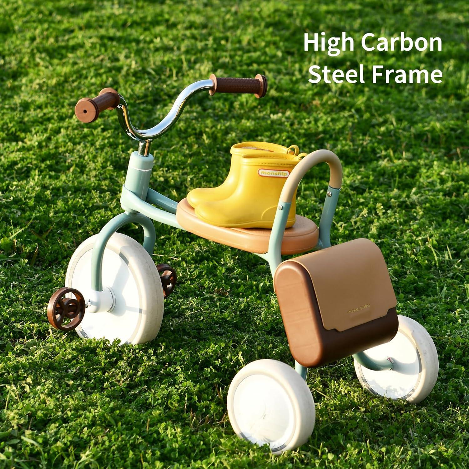 Triciclo para Niños KIDPOP Mate Verde 2.5-4 Años