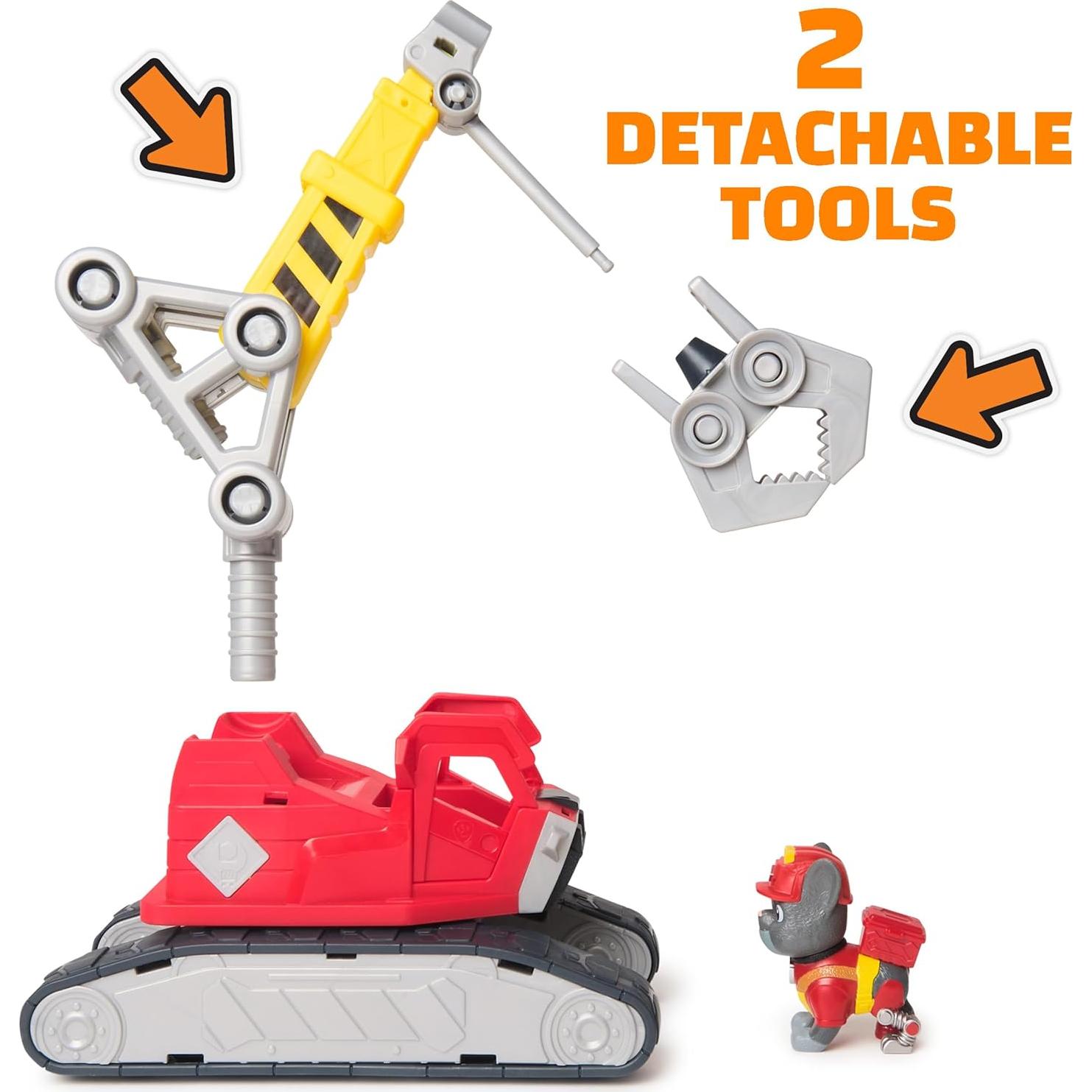 Grúa Mega Poder Charger Spin Master con Figura y Herramientas