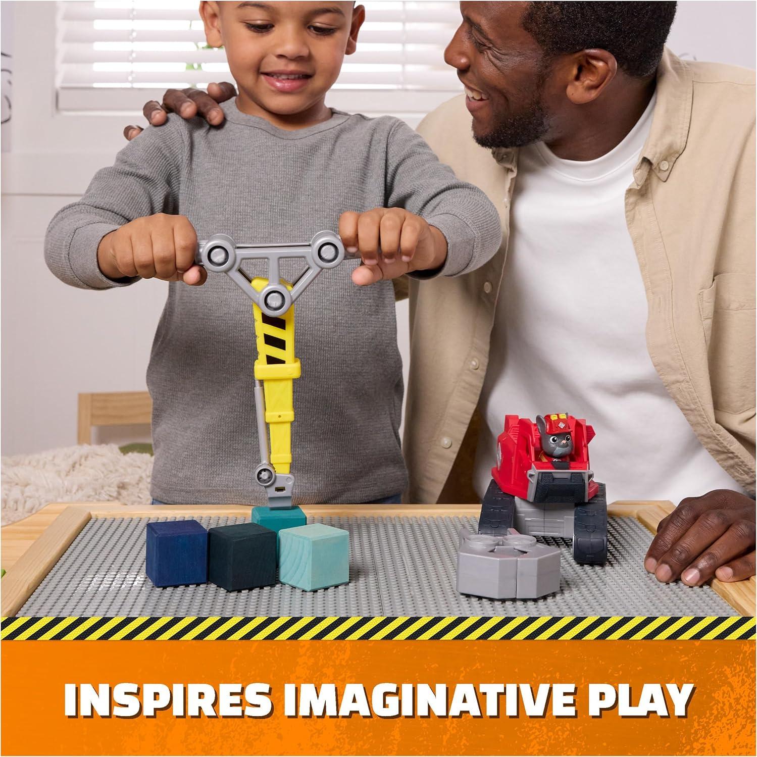 Grúa Mega Poder Charger Spin Master con Figura y Herramientas