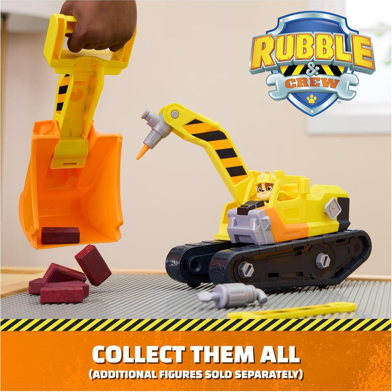 Grúa Mega Poder Charger Spin Master con Figura y Herramientas