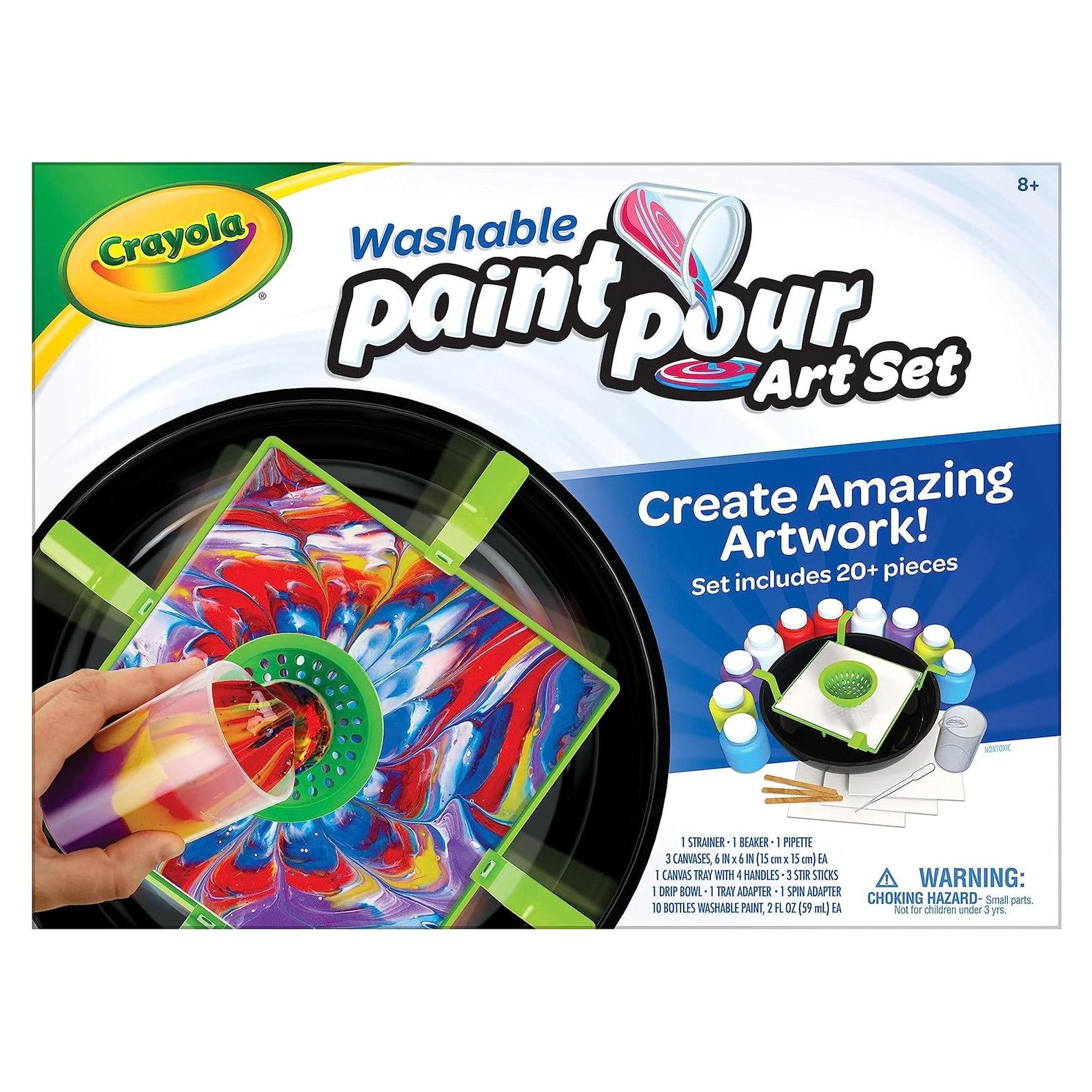 Juego de Pintura Lavable Crayola - Set 20 Piezas para Niños 8+