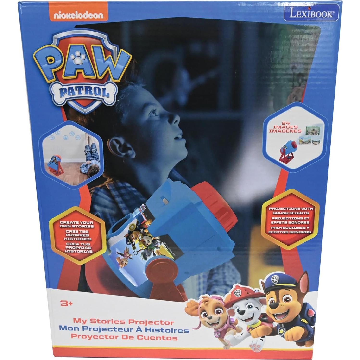 Proyector de Cuentos Lexibook Patrulla Canina con Sonidos