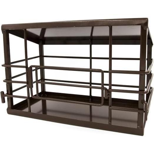 Colección Granja Little Buster - Establo Metal con Vaca y Ternero Red Angus