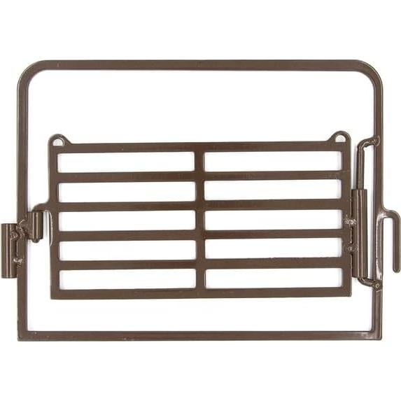 Colección Granja Little Buster - Establo Metal con Vaca y Ternero Red Angus