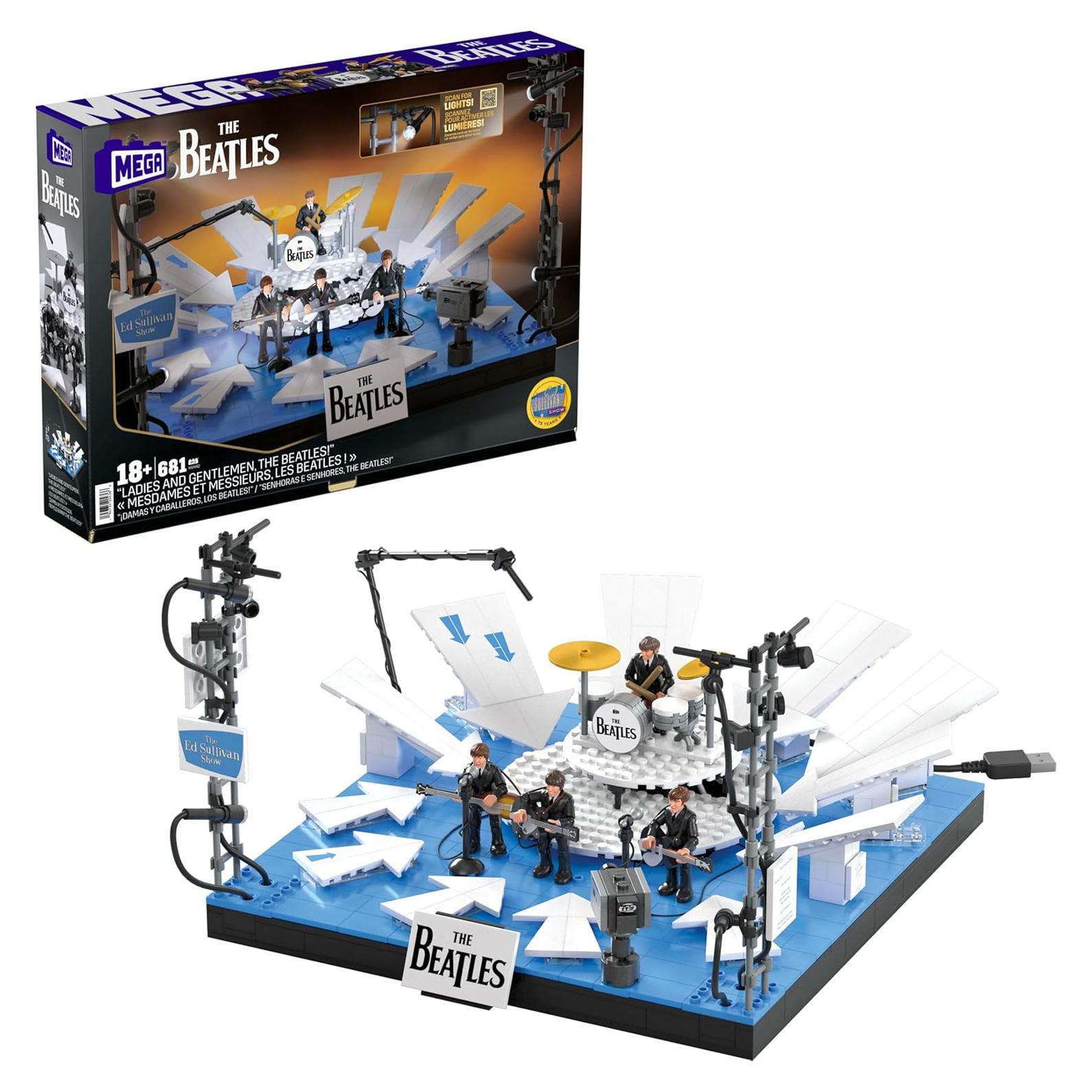 Set de Construcción The Beatles Ed Sullivan 681 Piezas LED