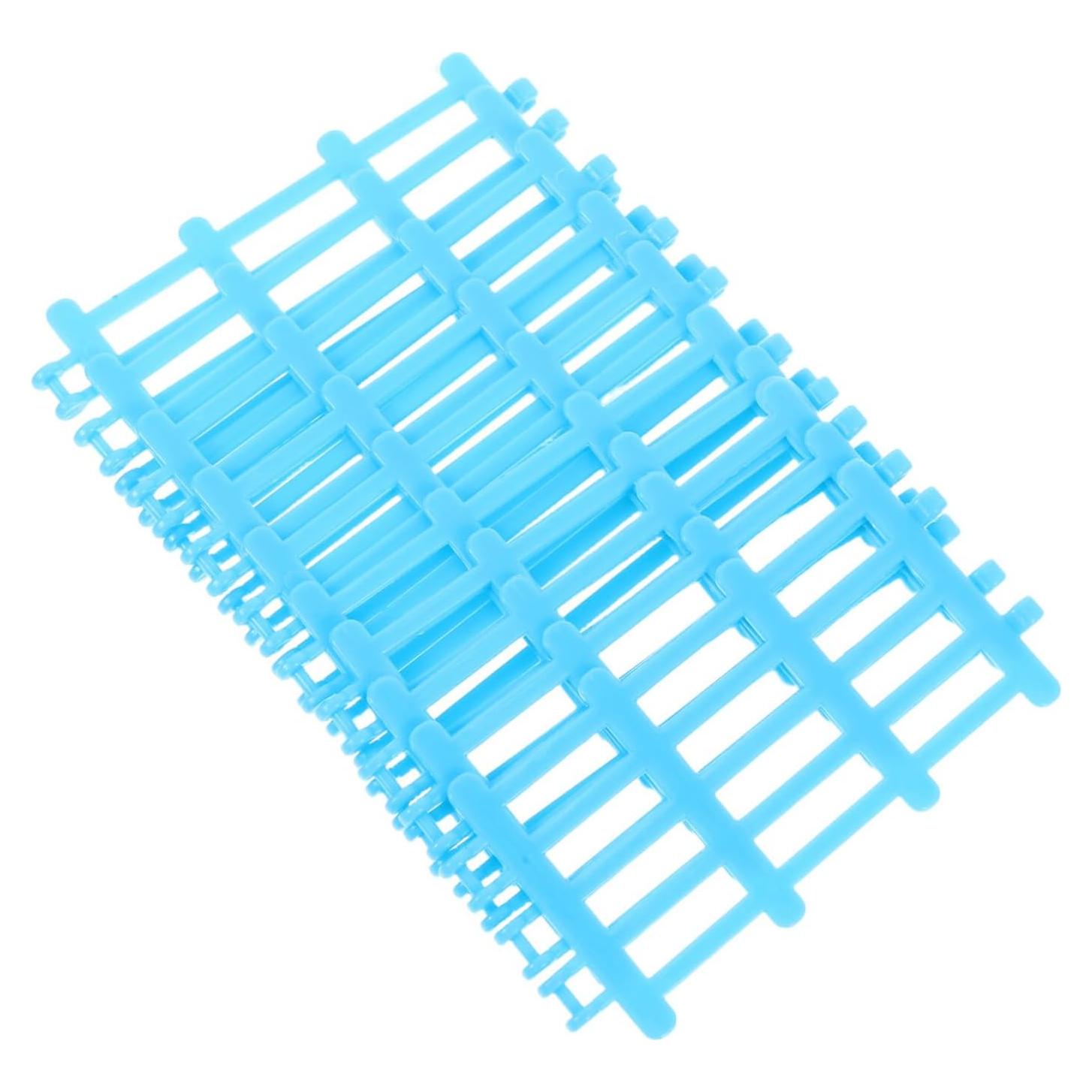 Cerca Miniatura de Granja VICASKY 10 Piezas Azul 8.5x4.2cm