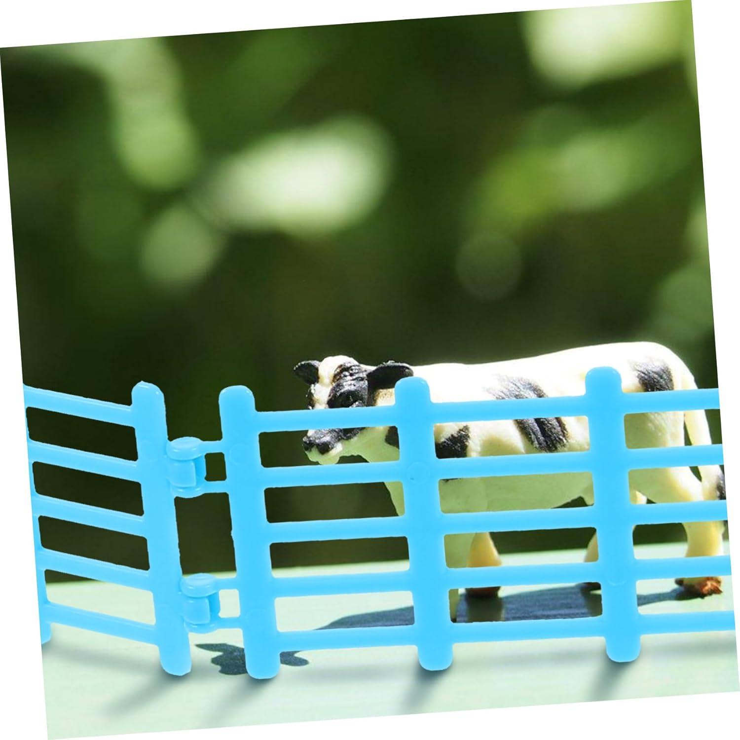 Cerca Miniatura de Granja VICASKY 10 Piezas Azul 8.5x4.2cm