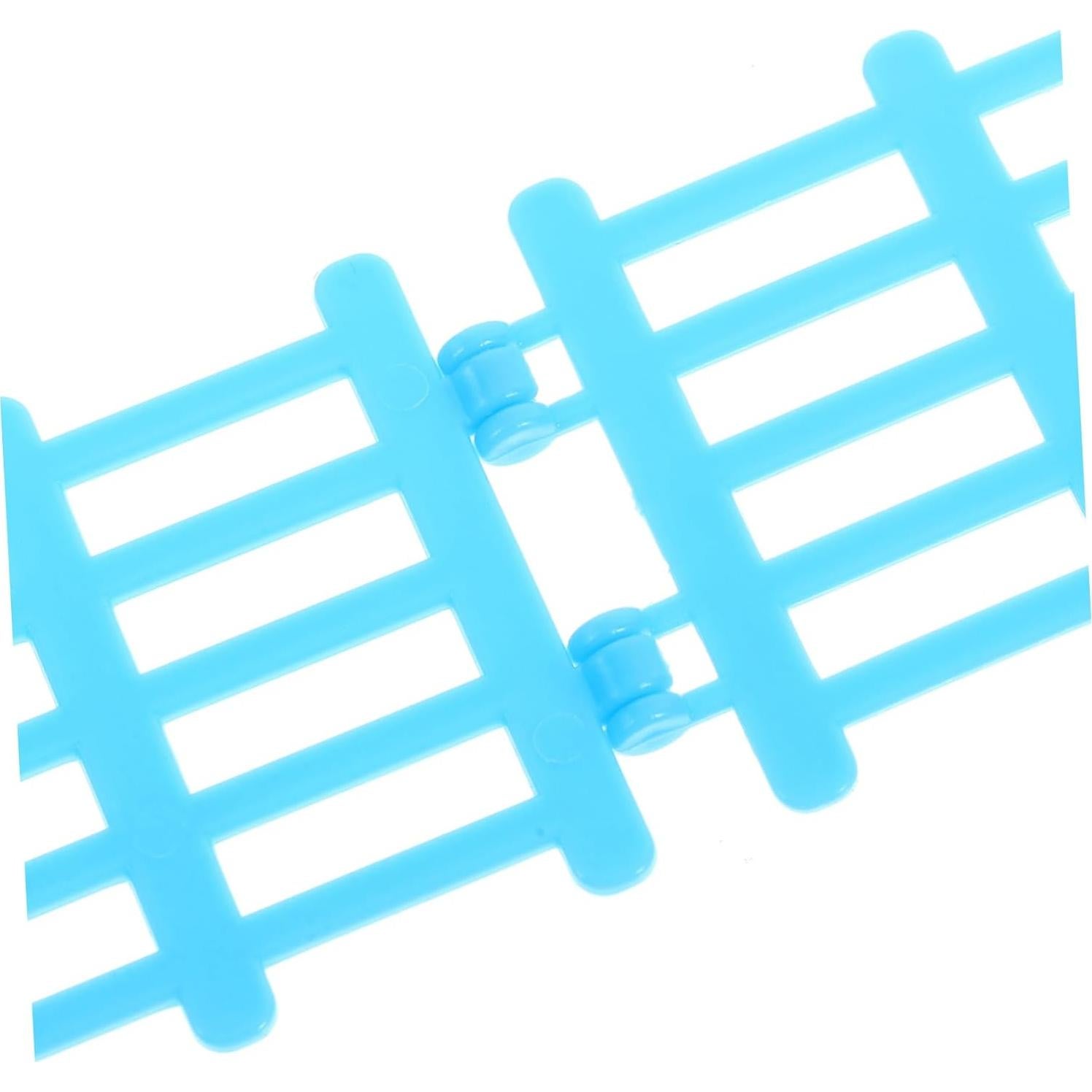 Cerca Miniatura de Granja VICASKY 10 Piezas Azul 8.5x4.2cm