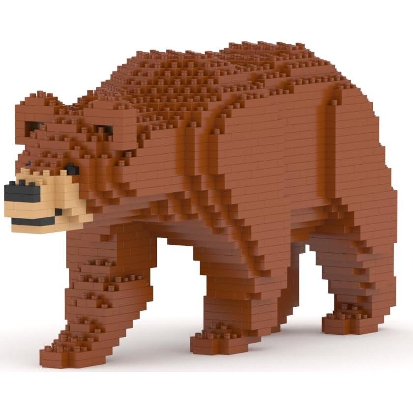 Bloques de Construcción JEKCA Oso Marrón 01S - 1090 Piezas