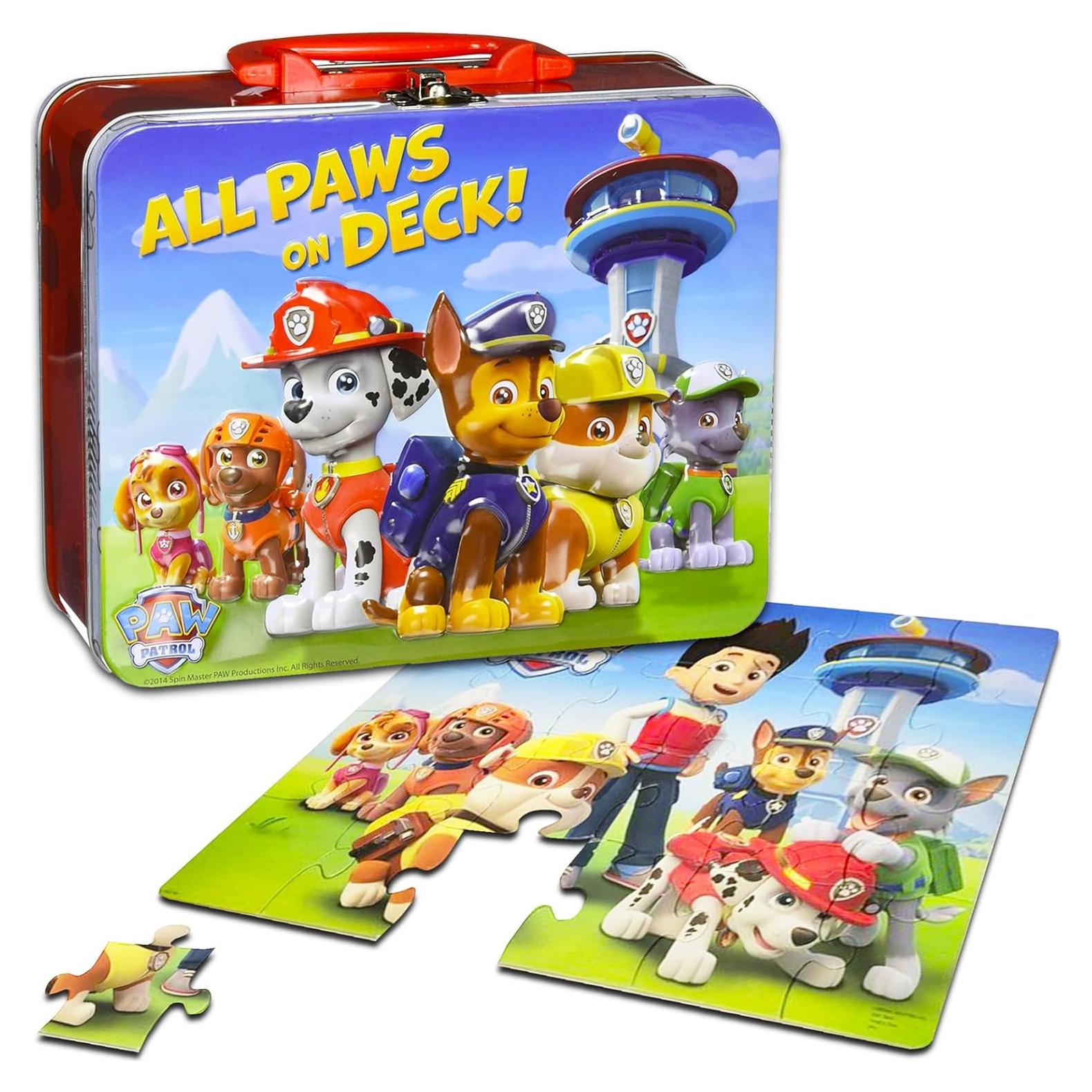 Rompecabezas 24 Piezas PAW Patrol en Lata con Asa