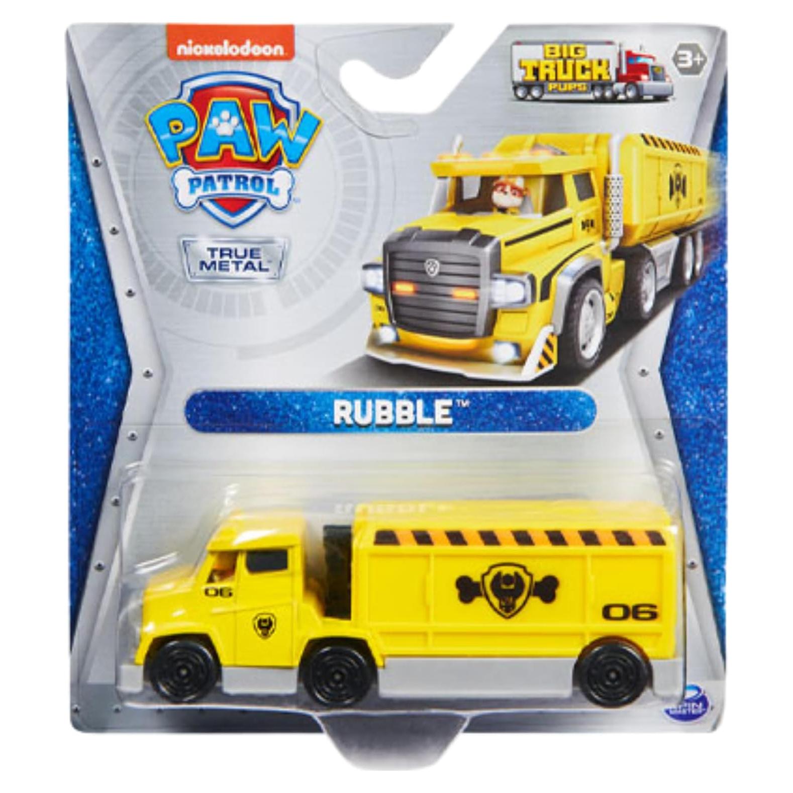 Camión Coleccionable Die-Cast Rubble Paw Patrol - Spin Master