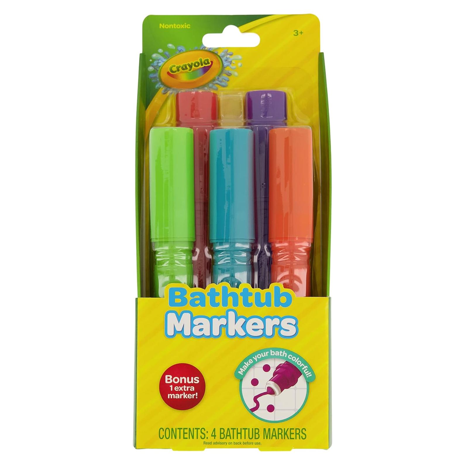 Marcadores de Baño Crayola Taste Beauty - 5 Colores Lavables