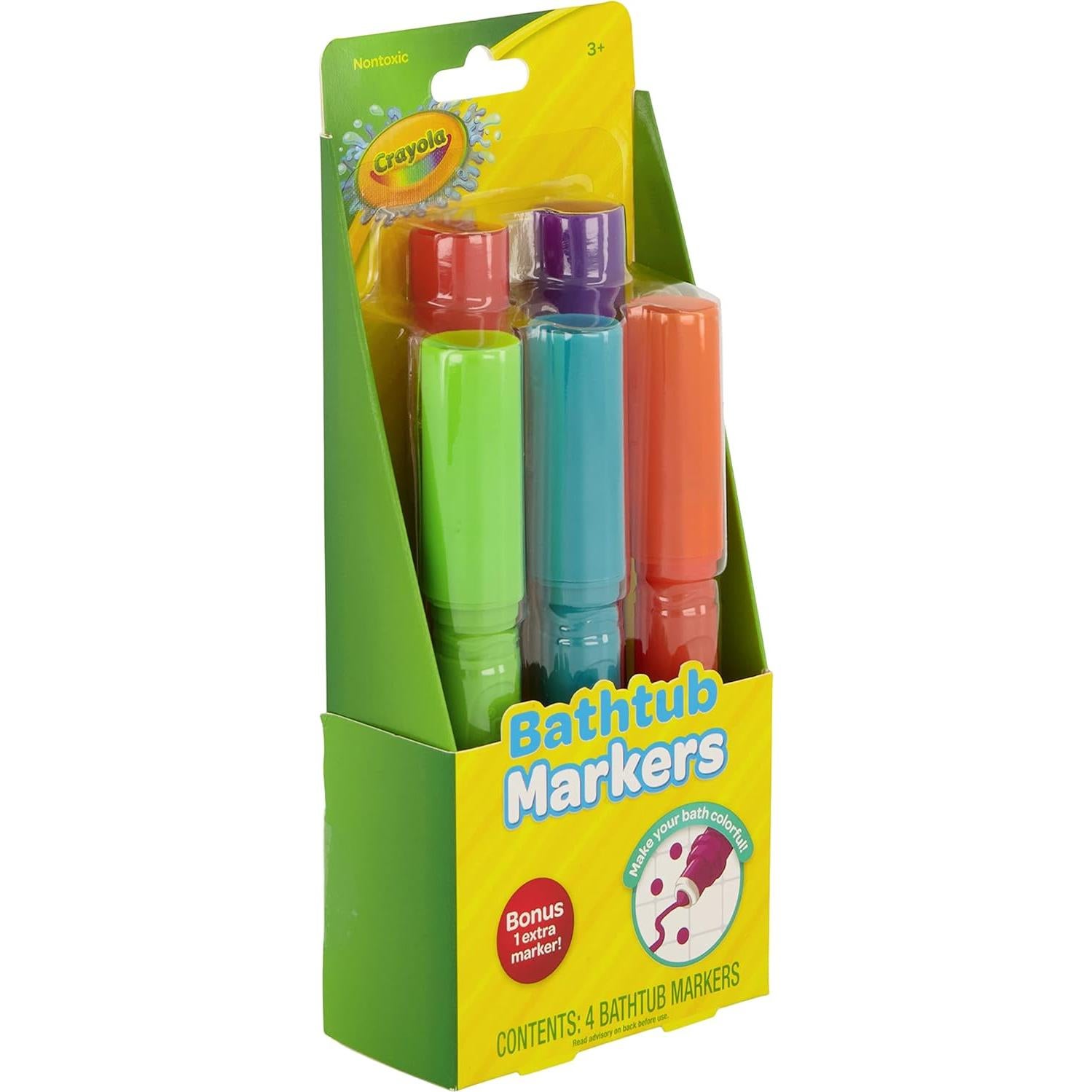 Marcadores de Baño Crayola Taste Beauty - 5 Colores Lavables